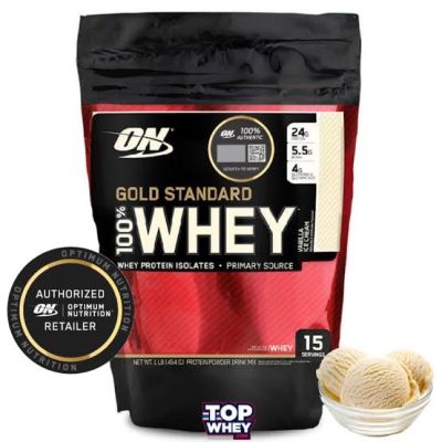 Items for you 👉 Standard whey protein 454กรัม สินค้านำเข้าจากอเมริกา วานิลลาไอศครีม vanilla ice cream