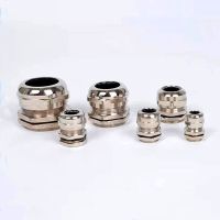 【cw】 1pc / lot brass nickel Metal IP68 waterproof glands Cable bushings connector for 3-44mm high quality