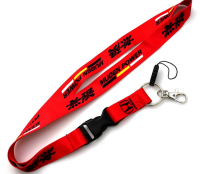 สายห้อยคอ กุญแจ รถยนต์ มอเตอร์ไซค์ ฮอนด้า มุเก็น MUGEN HONDA RED LOGO lanyard neck strep bike or car accessories