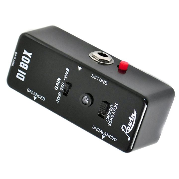 di-box-lef-331-di-with-cab-sim-and-gain-guitar-effect-pedal-true-bypass