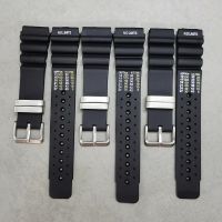 ✹﹍✚ Diver Rubber Resin 20/22/24มม. Sport Watch Band ND Limits For Seiko Citizen Aqualand และ Prom Bracelet Accessoriesaster