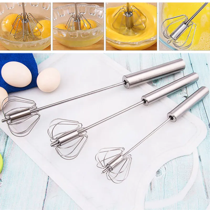 Stainless Steel Magic Hand Held Spring Whisk Mini Kitchen Eggs Sauces Mixer  Kitchen Cooking Tools Gadgets Mixer Spoon