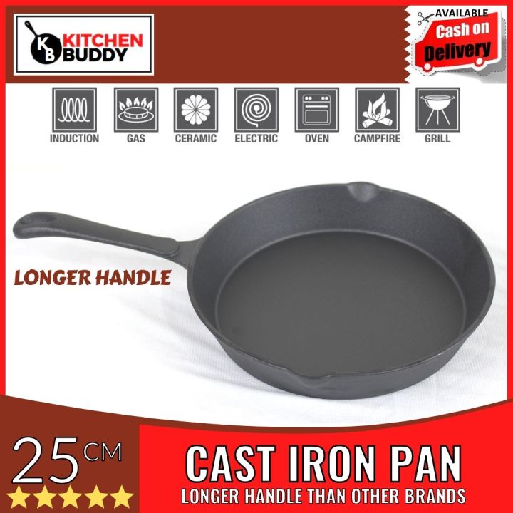 Pan Buddy for those heavy Cast Iron Skillets!! 