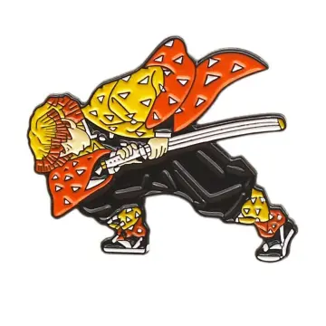 Kimetsu No Yaiba Enamel Pin Demon Slayer Badges Alloy Anime Pins for  Backpacks Hat Cute Lapel Brooches Jewelry Accessories Gifts