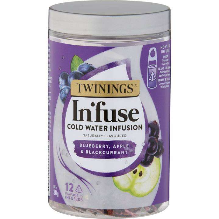 Twinings Tea Cold Infuse Blueberry Apple Blackcurrant ทไวนิงส์ ชา โคลด์ ...