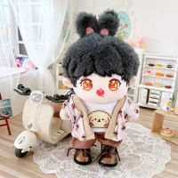 KPOP 20CM Doll Clothes Set Bear Coat T-Shirt Plush Dolls Accessories JIMIN Sean Xiao Zhan SUGA Gifts