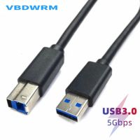 High Speed USB 3.0 Sync Data Power Cable USB 3.0 Type A Male To B Male Extension Print Cable Cord up to 4.8Gbps For Canon Epson