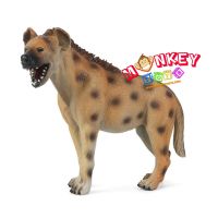 Monkey Toys - โมเดลสัตว์ Hyena หมาป่า ไฮยีนา ขนาด 11.00 CM (จากหาดใหญ่)