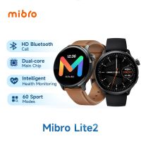 สมาร์ทวอตช์บลูทูธ Lite2 Mibro จอตัวติดตามการนอนหลับและออกกำลังกาย AMOLED สำหรับผู้ชายผู้หญิงสมาร์ทวอท์ช