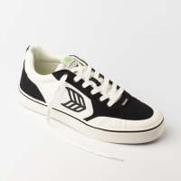 CARIUMA VALLELY Black/Vintage White Mens Sneaker