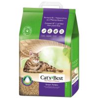 โปรโมชั่น+++ ทรายแมว Cats Best Smart Pellets สีม่วง ขนาด 20 ลิตร (10 กก.) cat best ราคาถูก ทราย แมว ทรายแมวเต้าหู้ ทรายแมวภูเขาไฟ ทรายแมวดับกลิ่น