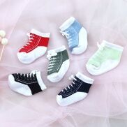 Vớ Cotton Cho Bé Từ 0-12 Tháng Tuổi Hình Đôi Giày