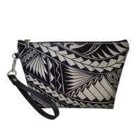 Hawaiian Art Tribal Maori Prints Cosmetic Bag Multicolor Pattern Pouchs For Travel Ladies Pouch Women Phone Coin Makeup Bag