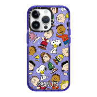 KIKI Original Glitter CASE. TIFY Cute Phone Case for iphone 14 14Pro 14ProMax 11 12 13promax Creative Cartoon Snoopy doodle pattern Shock-proof soft case High quality air cushion protection Official New Design Purple Pink