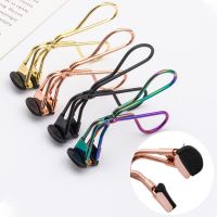 ❏ Black Durable Stainless Steel Eyelash Curler Ladies Portable Gold Lash Long Lasting Fish Mouth Local Curler Beauty Makeup Tools