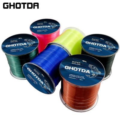 （A Decent035）500m Super Strong Nylon Fishing Line 5 30LB Monofilament Durable for Rock Sea Carp