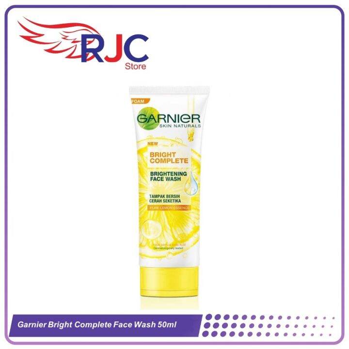 Garnier Bright Complete Face Wash 50ml Lazada Indonesia