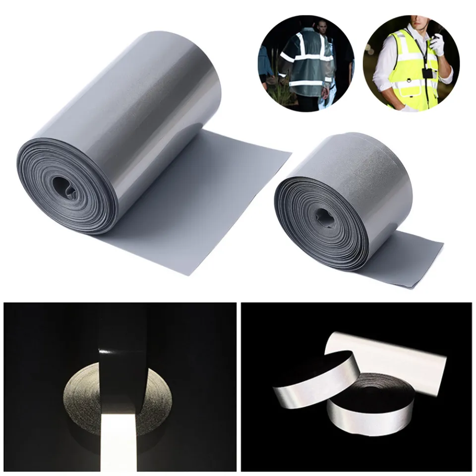 Stickers Strip Roll Safety Warning Reflective Sticker Reflector Protective  Tape/