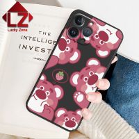 ฝาครอบหลัง Y11 Y12น่ารักสำหรับ VIVO Y17 Y15สายรัดการ์ตูนเคสนิ่มใส่โทรศัพท์ Y35 Y22S Y19 Y36 T1 1901 1902 1904 1906น่ารักหน้าสตรอเบอร์รี่หมีกล้องซิลิโคนป้องกันการกระแทก