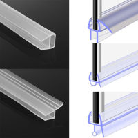 1เมตร6-12มิลลิเมตรประตูกระจก Weatherstrip แถบปิดผนึกที่มีประโยชน์หน้าต่างอาบน้ำหน้าจอซิลิโคนยางแถบซีลปรับปรุงบ้านฮาร์ดแวร์