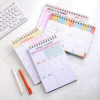 Davea โน้ตบุ๊กพร้อมรางวัลรายสัปดาห์ Notepad สำหรับการจัดระเบียบงานสมุดแพลนเนอร์ประจำวันสำหรับโรงเรียนสำนักงานบ้านการตั้งค่าเป้าหมายภาษาอังกฤษรายสัปดาห์เหมาะ