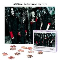 Slipknot Wooden Jigsaw Puzzle 500 Pieces Educational Toy Painting Art Decor Decompression toys 500pcs