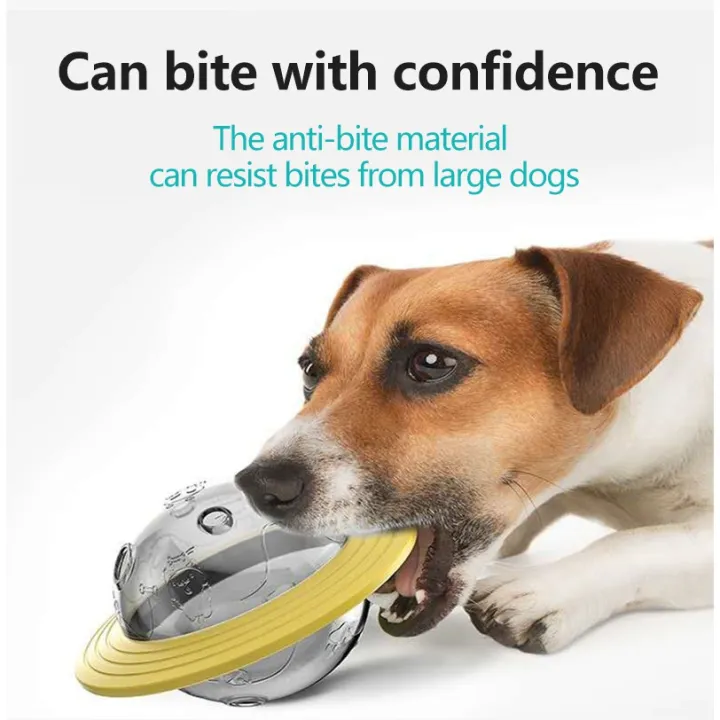 Pet Dog Cat Interactive Treat Ball IQ Training Leaking Leakage