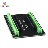 pcbfun บอร์ดขยายสำหรับเครื่องพิมพ์ ESP32เข้ากันได้กับแผงขยาย GPIO Lua 38Pin NodeMCU-32S บอร์ดขยายสำหรับเครื่องพิมพ์สำหรับรุ่น38PIN แคบเท่านั้น ESP32ไม่มีรูยึด