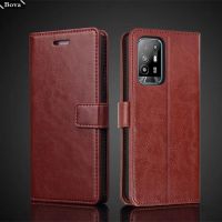 Card Holder Cover Case for OPPO Reno5 Z Reno6 Z Reno 5Z 6Z Pu Leather Flip Cover Retro Wallet Phone Case Business Fundas Coque