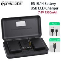 EN-EL14 EN EL14 EN-EL14a Camera Battery USB Charger case for Nikon D3100 D3200 D3300 D5100 D5200 D5300 P7000 P7800 Battery new brend Clearlovey