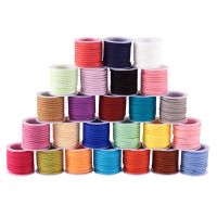 【YD】 5m/roll Multicolor Faux Suede Cords Threads 5mm for Necklace Tassel Earrings Jewelry Making Stringing Findings