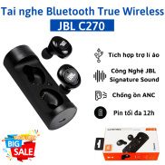 Tai Nghe Nhét Tai Bluetooth, Tai nghe Bluetooth True Wireless JBL C270