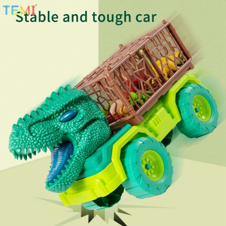 temi-cod-รถของเล่นไดโนเสาร์-รถบรรทุก-แม็คโคร-ยอดนิยม-พร้อมไดโนเสาร์ในเซ็ท-รถของเล่น-รถบรรทุกไดโนเสาร์ยอดนิยม