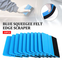 Leesa 10Pcs Blue Squeegee Felt Edge Scraper,สติ๊กเกอร์ติดรถยนต์ Vinyl Wrapping &amp; Tint Tools