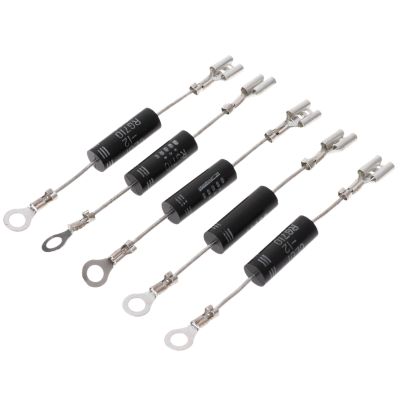 Durable 5Pcsset Microwave Oven Accessories Unidirectional High Voltage Diode Rectifier New Kitchen Appliance Parts