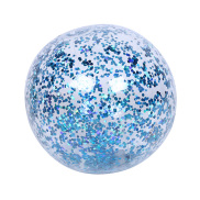 UHH Beach Ball Toy Good-looking Portable Thickened Sequins Transparent