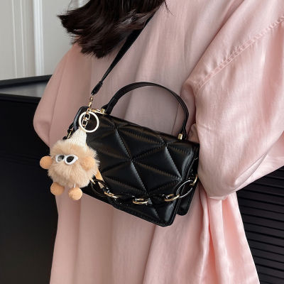 This Years Popular Bag Female 2023 Summer Hot Shoulder Bag Female Ins Xiaoxiangfeng Rhombus Single Shoulder Small Square Bag Female