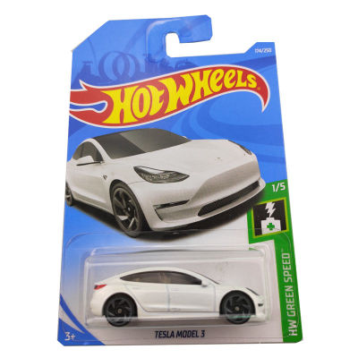 2023 Hot Wheels รถสปอร์ตขนาดเล็กสุดฮอต Mat โมเดลรถของเล่นเด็กโมเดลรถเทสลา MODEL 3