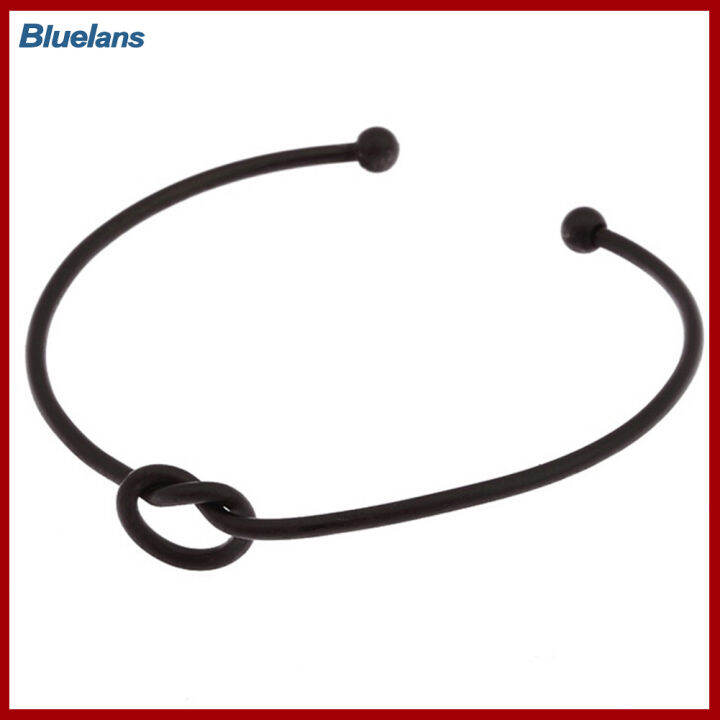 bluelans-แฟชั่นสำหรับผู้หญิงเครื่องประดับสไตล์เรียบง่ายสไตล์-knot-เปิดสร้อยข้อมือกำไลข้อมือ