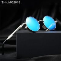 ❀ Fashion Steampunk Sunglasses Men Women Round Metal Glasses Brand Designer Retro Sun Glasses High Quality Oculos De Sol