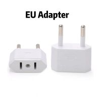 【2 PCS】European EU Power Electric Plug Adapter CN US To EU Plug Adapter AC Converter American China To EU Euro Europe Travel Power Adapter Type-C Plug Electrical Socket