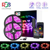 【LZ】 LED Strip Light RGB 5050 Lights  Music Sync Color Changing Built-in Mic App Controlled LED Lights Rope Lights 5M 10M 20M