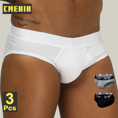 CMENIN ORLVS 3Pcs เอวต่ำกางเกงในชายเซ็กซี่กางเกงในชายกางเกงผ้าฝ้ายสลิปกางเกงในชาย Jockstrap กางเกงในชาย Slipy OR209