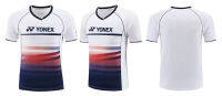 เสื้อแข่งแบดมินตันกีฬา Yonex เสื้อแห้งเร็วระบายอากาศแขนกางเกงฝึกเสื้อ22074 2023