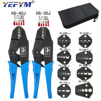 HS-30J HS-40J Crimping Pliers Clamp Tools Capcoaxial Cable Terminals Kit Multi Functional nd Carbon Steel Multifunctional