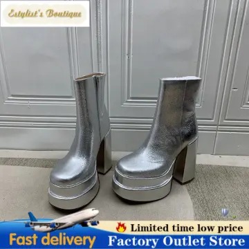 Buy High Heel Boots 6 Inches Online | Lazada.Com.Ph