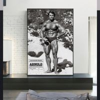 Arnold Schwarzenegger-โปสเตอร์ภาพเขียนอ้างสร้างแรงบันดาลใจในการเพาะกายห้องออกยิมกำลังกายฟิตเนสภาพกีฬา0706