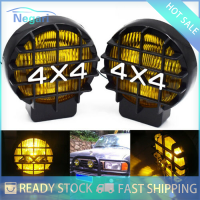 NG Motor✨ COD ✨ Car 5.5 4X4 round Off Road ขับรถ halogen FOG LED Work Light Lamp Spotlight FD