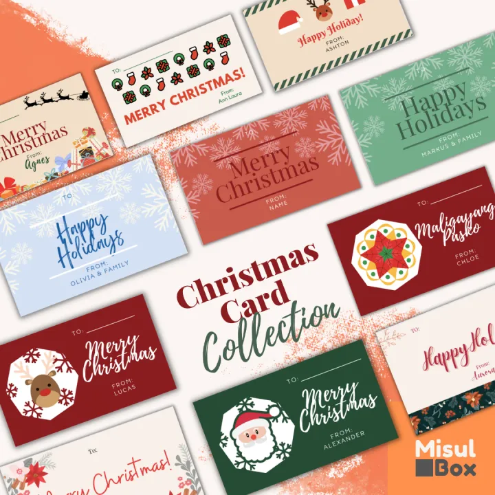 Customized Christmas Gift Card 