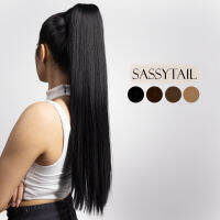 Sassytail แฮร์พีชหางม้า ตรงยาว สไตล์สายฝอ